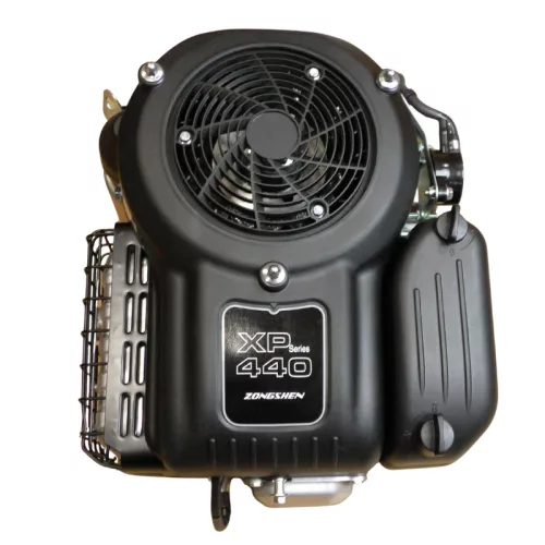 Zongshen motor függőleges tengelyű  XP440 439 cm3, 9.5 kw, 25.4x80mm, olajszűrős