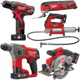 MILWAUKEE 4V-OS ÉS 12V-OS Li-ion AKKUS GÉPEK